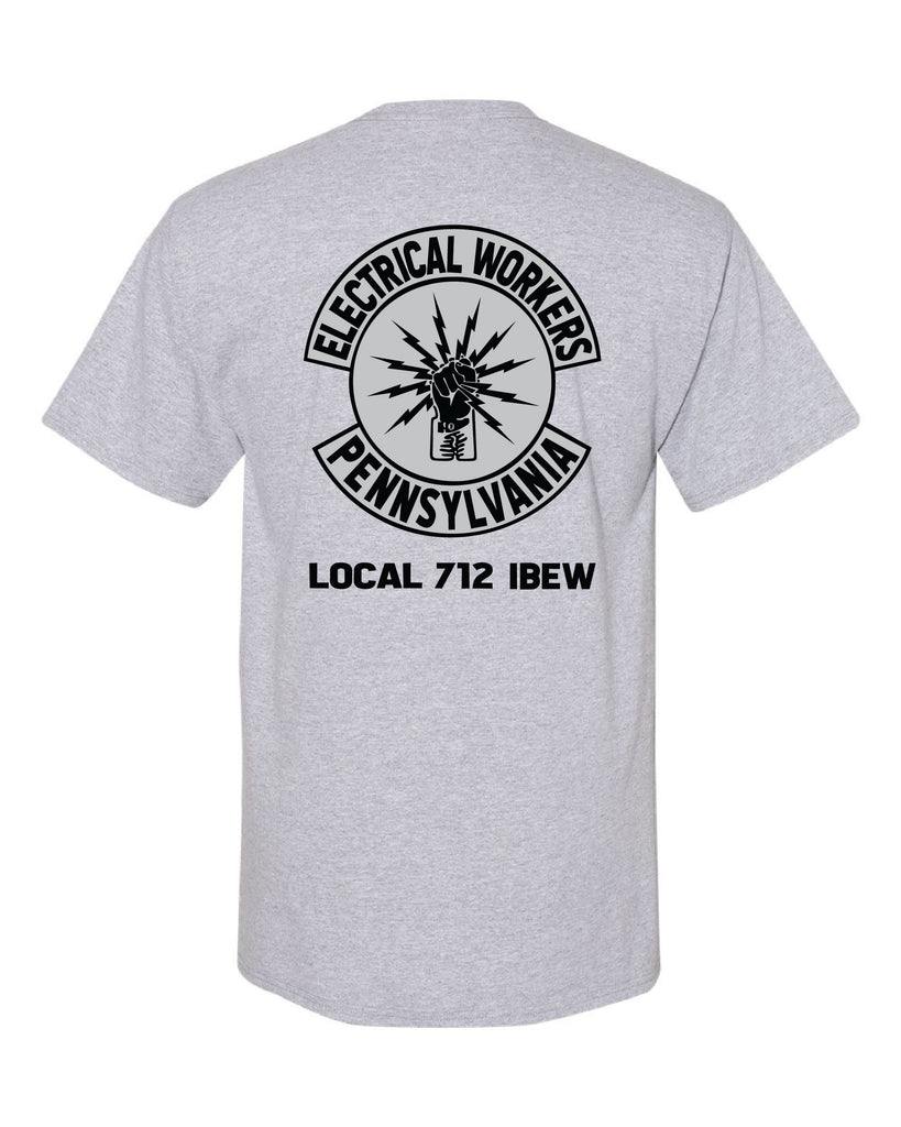 IBEW 712 Electrical Workers of PA Motorcycle Riders Hanes