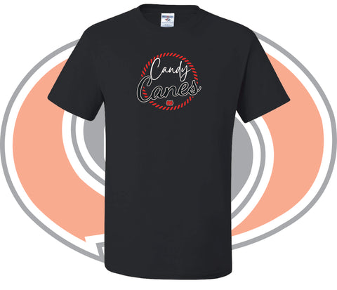 Candy Canes Short Sleeve T-Shirt