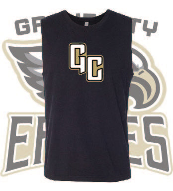 GROVE CITY SOCCER Sleeveless T-Shirt (MULTIPLE COLORS & DESIGNS)