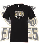 GROVE CITY EAGLES SOCCER - OVER BALL - Bella Canvas TRIBLEND T-Shirt (Multiple Colors)