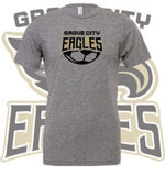 GROVE CITY EAGLES SOCCER - OVER BALL - Bella Canvas TRIBLEND T-Shirt (Multiple Colors)