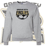 GROVE CITY EAGLES SOCCER - OVER BALL Crewneck Sweatshirt (MULTIPLE COLORS)