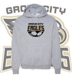 GROVE CITY EAGLES SOCCER - OVER BALL Hooded Sweatshirt (MULTIPLE COLORS)