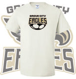 GROVE CITY EAGLES SOCCER - OVER BALL Short Sleeve T-Shirt (MULTIPLE COLORS)