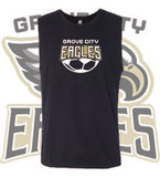 Personalized GROVE CITY SOCCER Sleeveless T-Shirt (MULTIPLE COLORS & DESIGNS)