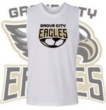 Personalized GROVE CITY SOCCER Sleeveless T-Shirt (MULTIPLE COLORS & DESIGNS)