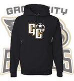 Personalized GROVE CITY SOCCER - GC BALL Hooded Sweatshirt (MULTIPLE COLORS)