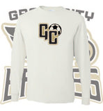 Personalized GROVE CITY SOCCER - GC BALL Longsleeve T-Shirt (MULTIPLE COLORS)