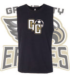 Personalized GROVE CITY SOCCER Sleeveless T-Shirt (MULTIPLE COLORS & DESIGNS)