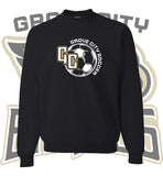 GROVE CITY SOCCER - GC BALL sketch Crewneck Sweatshirt (MULTIPLE COLORS)