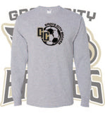 GROVE CITY SOCCER - GC BALL sketch Longsleeve T-Shirt (MULTIPLE COLORS)