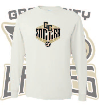 GROVE CITY SOCCER - CREST Longsleeve T-Shirt (MULTIPLE COLORS)