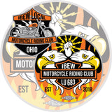 IBEW 683 COLUMBUS OHIO MOTORCYCLE CLUB LONGSLEEVE POCKET TEE
