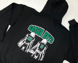 Personalized Riverside Football Mama Hooded Sweatshirt (TWO PLAYERS)