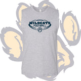 SHENANGO WILDCATS FOOTBALL 'DISTORTED BALL' Sleeveless T-Shirt