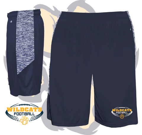 SHENANGO WILDCATS FOOTBALL 'DISTORTED BALL'  Badger Men's Shorts