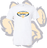 SHENANGO WILDCATS FOOTBALL 'DISTORTED BALL' Bella Canvas TRIBLEND T-Shirt