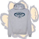 SHENANGO WILDCATS FOOTBALL 'DISTORTED BALL' Hooded Sweatshirt