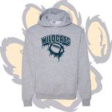 Shenango Wildcats Football 'DRIP' Hooded Sweatshirt