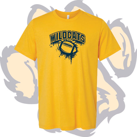 Shenango Wildcats Football 'DRIP' Bella Canvas TRIBLEND T-Shirt