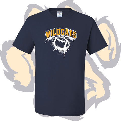 Shenango Wildcats Football 'DRIP' Short Sleeve T-Shirt