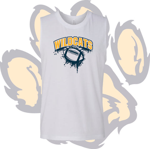 Shenango Wildcats Football 'DRIP' Sleeveless T-Shirt