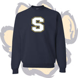 Shenango Wildcats 'S' Crewneck Sweatshirt