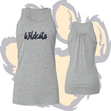 Shenango 'WILDCATS' Script Bella Canvas Women's Flowy Tank