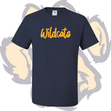 Shenango 'WILDCATS' Script Short Sleeve T-Shirt