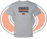 NC 'KINDNESS OVER EVERYTHING' Short Sleeve T-Shirt