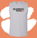 Sharon Tigers Sleeveless T-Shirt (MULTIPLE COLORS & DESIGNS)