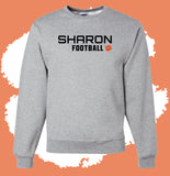 Personalized Sharon Tigers Crewneck Sweatshirt (MULTIPLE COLOR OPTIONS) (MULTIPLE DESIGNS)