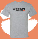 Sharon Football Narrow Short Sleeve T-Shirt (MULTIPLE COLORS)