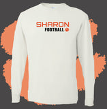 Personalized Sharon Football Narrow Longsleeve T-Shirt (MULTIPLE COLORS)