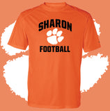 Sharon Football Arched Dri-Fit T-Shirt (MULTIPLE COLORS)