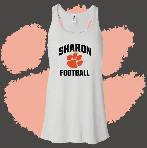 Sharon Tigers Bella Canvas Women's Flowy Tank (MULTIPLE COLORS & DESIGNS)