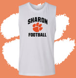 Sharon Tigers Sleeveless T-Shirt (MULTIPLE COLORS & DESIGNS)