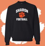 Personalized Sharon Tigers Crewneck Sweatshirt (MULTIPLE COLOR OPTIONS) (MULTIPLE DESIGNS)