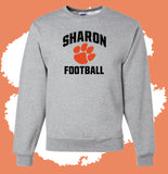 Personalized Sharon Tigers Crewneck Sweatshirt (MULTIPLE COLOR OPTIONS) (MULTIPLE DESIGNS)