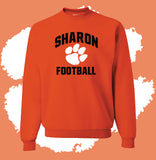 Personalized Sharon Tigers Crewneck Sweatshirt (MULTIPLE COLOR OPTIONS) (MULTIPLE DESIGNS)