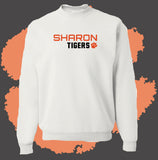 Personalized Sharon Tigers Crewneck Sweatshirt (MULTIPLE COLOR OPTIONS) (MULTIPLE DESIGNS)