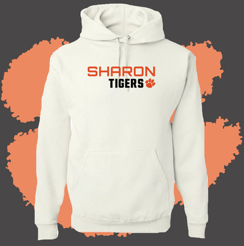 Personalized Sharon Tigers Narrow Hooded Sweatshirt (MULTIPLE COLORS)