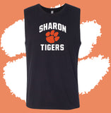 Sharon Tigers Sleeveless T-Shirt (MULTIPLE COLORS & DESIGNS)