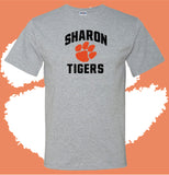 Sharon Tigers Arched Short Sleeve T-Shirt (MULTIPLE COLORS)