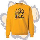 WildCATS Football Crewneck Sweatshirt