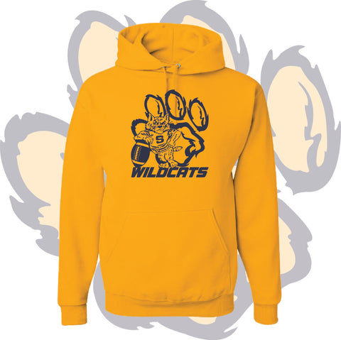 WildCATS Football Hooded Sweatshirt