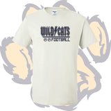 Wildcats Football ACDC T-Shirt - ONE COLOR LOGO