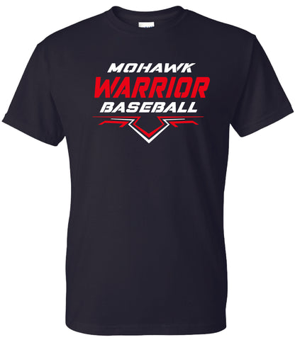 Warrior Baseball Home Plate T-Shirt  (4 Color Options)