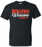 Mohawk Warriors Baseball T-Shirt  (4 Color Options)
